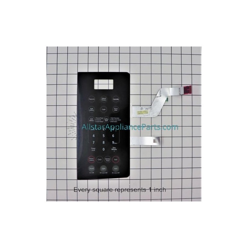 DE34-00304H Microwave Touchpad Switch Membrane