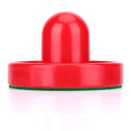 SPYMINNPOO Air Hockey Pushers, 2Pcs Air Hockey Pushers Air Hockey Ball Table Mallet Goalies with 4 Pcs Pucks 2 Pcs Charpies (Large size 96mm)