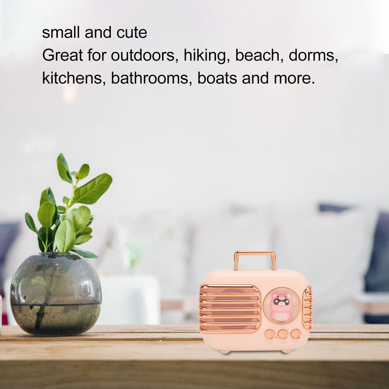 Bluetooth 5.0 Speaker 5W Stereo Support Memory Card Portable Wireless