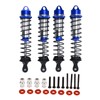 4PCS RC Shock Absorbers for 1/10 RC Cars, Aluminum Alloy