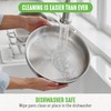 GreenLife 10 Piece Stainless Steel Pots and Pans, Detachable &