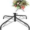 JXITON Metal Christmas Tree Stand, 15.7 Inch Folding Xmas Tree