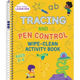 Big Wipe Clean Tracing and Pen Control Activity Book for Kids Ages 3 to 5 (Start Little Learn Big Series)
