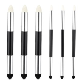 6Pcs Blending Stumps Sponge Pen Double Headed Oil Pastels Blending Art Pencils Tools Washable Sketch Rubbing Sponge Blending Sticks for Artists Student Professional Sketch Drawing Supplies