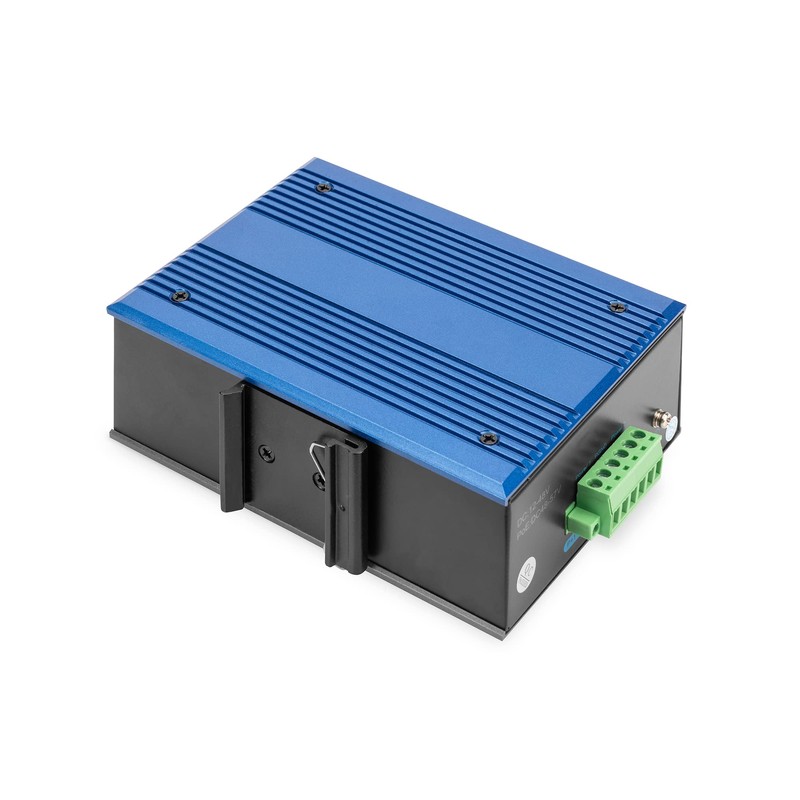 DIGITUS Network Switch - 8-Port Gigabit Ethernet - DIN-Rail Mounting