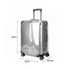 Tiardey 24 Inch Suitcase Protective Cover Travel Luggage Cover Elastic