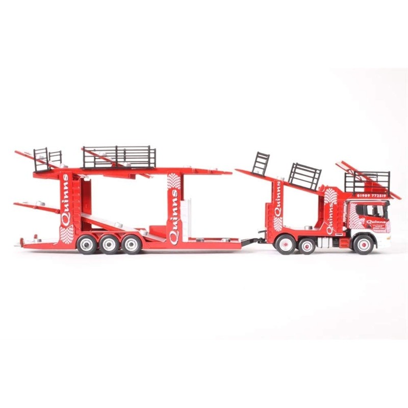 Oxford Diecast 76SCT002 Scania P EVO6 Car Transporter Quinns