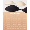 Sticky Bras Push Up 2 Pairs,Strapless Adhesive Bra for Backless