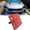 Xotic Tech Tow Hook License Plate Screw On Mount Bracket