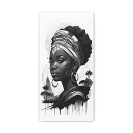 My Black is Beautiful Decor - D.Marie Collection - size: 12" x 18", depth: 1.25"