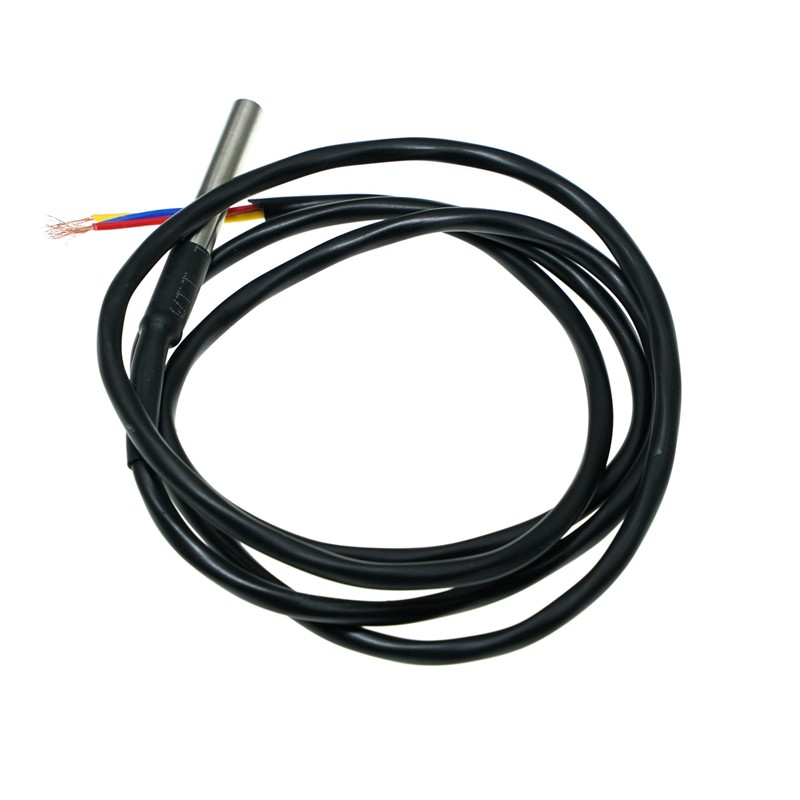 Waterproof DS18B20 Temperature Sensor Probe (5PCS) – Stainless Steel Encapsulated,