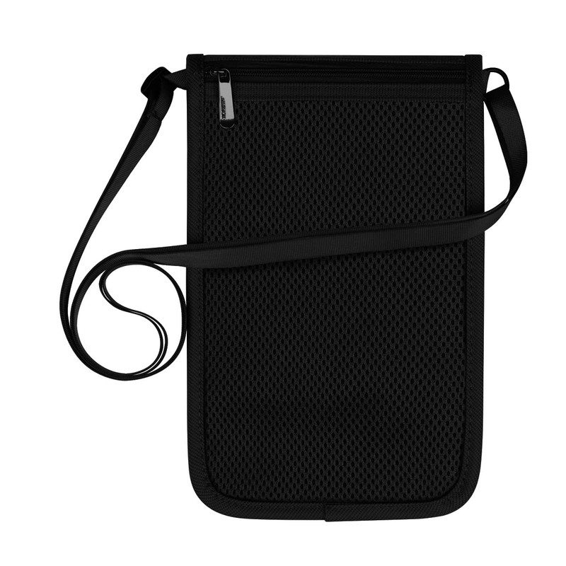 ARVOK Passport Case, Neck Lowering, matte black