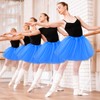 WLLHYF Tutu Skirt 3-Layer Tulle Sequins Star Ballet Dance Skirts