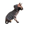 Sphynx Cat Dark grey Hoodie Home sweet home KotomodaCatWear Cat