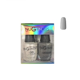Nugenesis Matching Gel Lacquer Combo Polish | NU17 Seal Gray