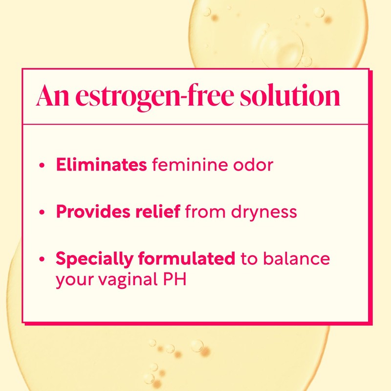 Rephresh Odor Eliminating Vaginal Gel, Clinically Tested to Balance pH