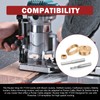 Router Inlay Bushing Kit Replacement for Router Template Guide Set