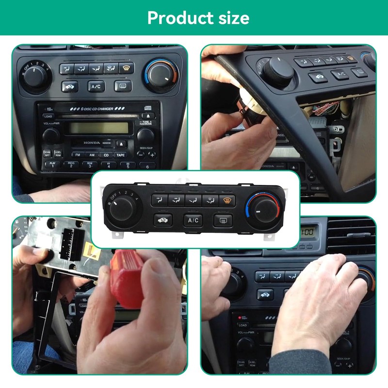 79600-S84-A21ZA Heater A/C Climate Control Module Compatible with Honda Accord
