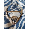 Rennie Mackintosh Glasgow Rose Large Pewter Scarf Ring