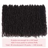 Pelokaa Yanky Twist Crochet Hair - 6 Inch 8 Packs