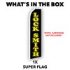 Locksmith Swooper Advertising Flag - Perfect for Locksmiths, Key Kiosks,