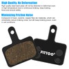 FITTOO Bike Bicycle Disc Brake Pads, Resin Semi Metallic Sintered