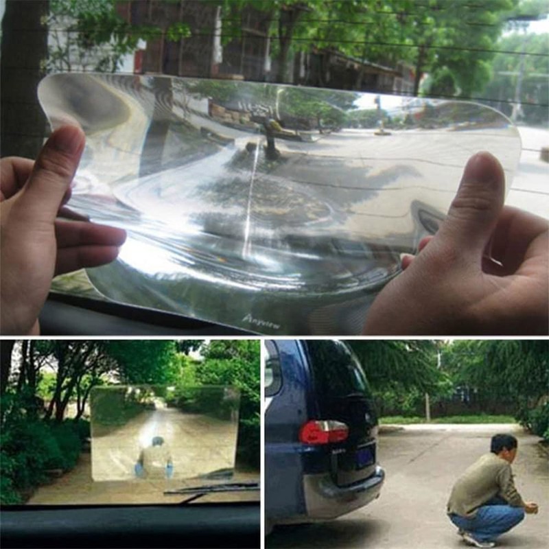 Baceyong Wide Angle Fresnel Lens Parking Lot Reverse Sticker Useful