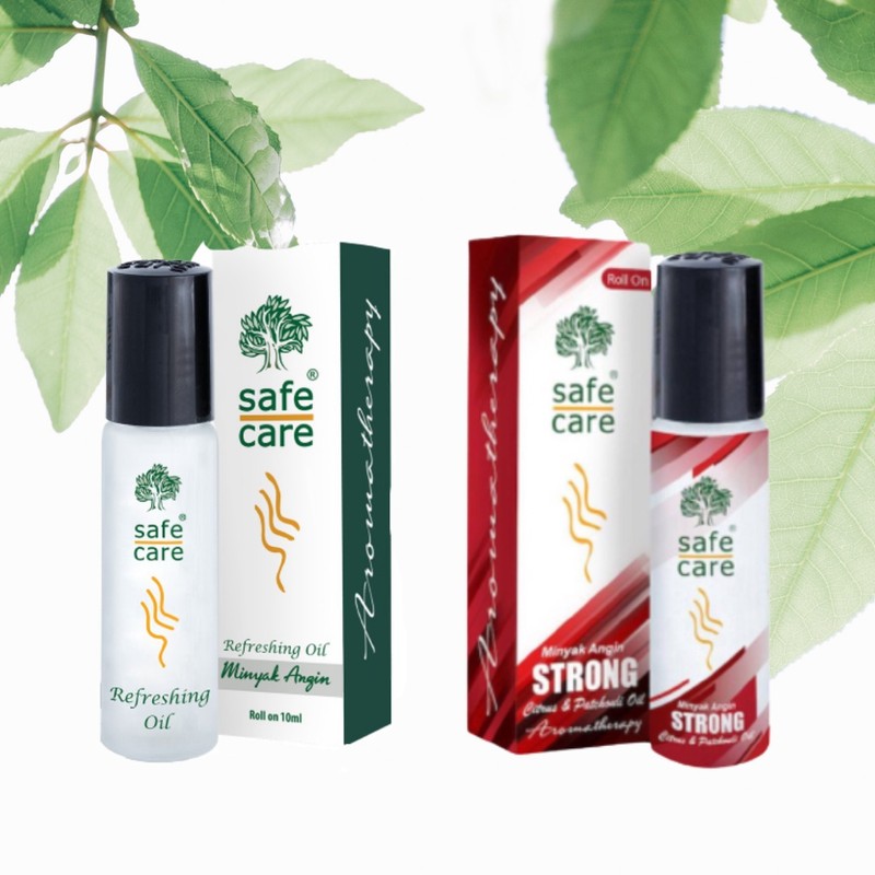 Safe Care Refreshing Oil Minyak Angin Aromatherapy Roll On 10ml
