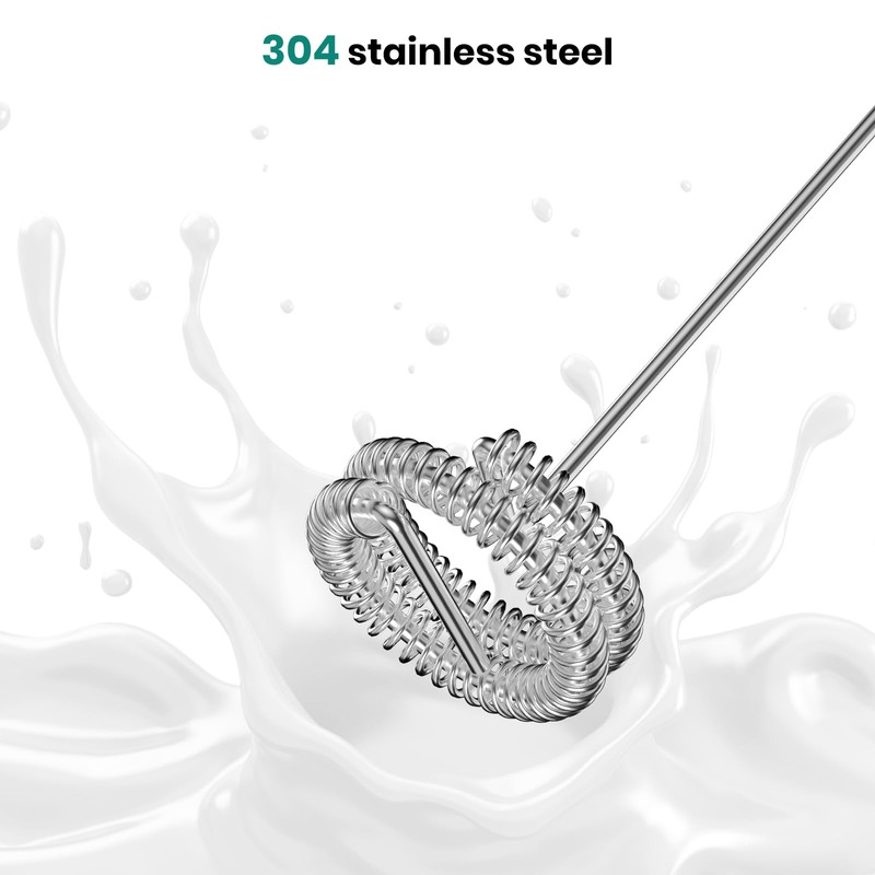 Colarlemo Rechargeable Milk Frother Whisk Rods (2 Pcs)