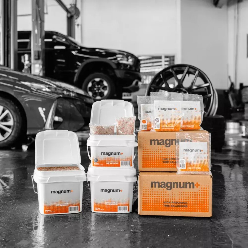 ‎Magnum Magnum+ Tire Balancing Beads, 10.5oz Wheel Balance Beads TPMS