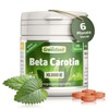 Beta Carotene, 10,000 IU, Vegan Hochdosiert Tablets Vitamin A (Eyes,