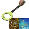 LED Metal Detector Round Head and Short Rod Handheld Metal