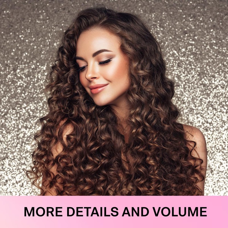 Lanzhire Overnight Curling Headband for Heatless Curls, No Heat Rod