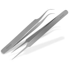 InstrumenteNrw Model Building Tweezers Precision Mechanics Tweezers Hobby Pointed Tweezers Extra Tip
