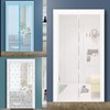 Large Entrance Mosquito Net Screen Door for Front Door Balcony