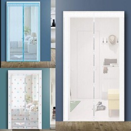 Large Entrance Mosquito Net Screen Door for Front Door Balcony