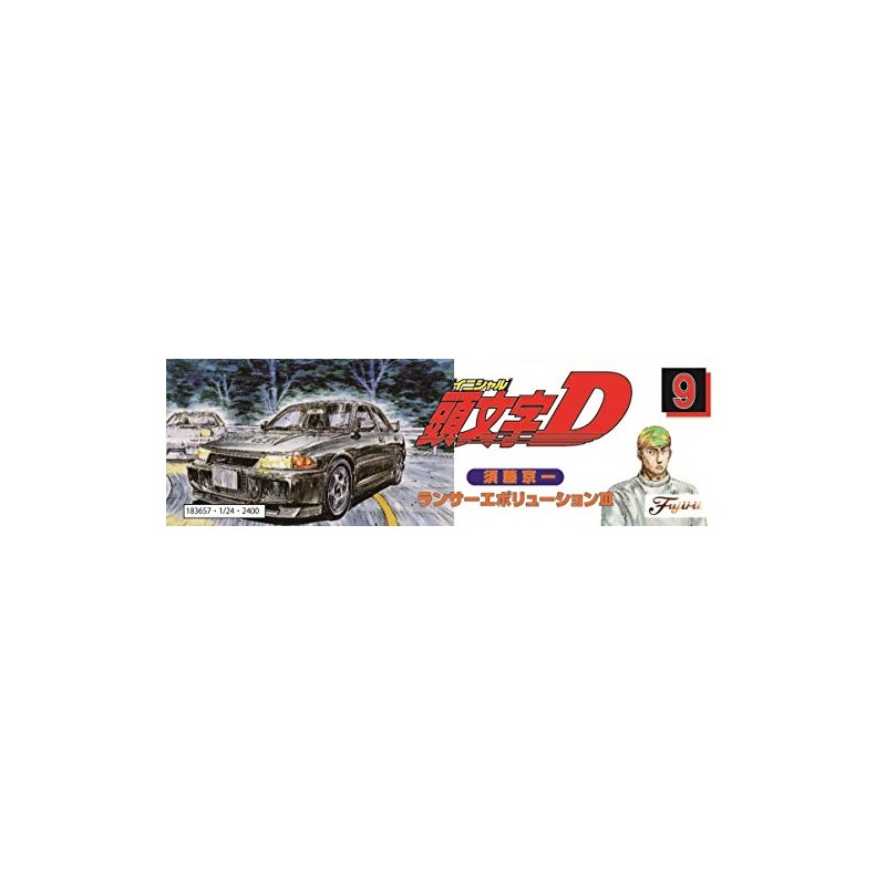 1/24 Initial D Series No.9 Lancer Evolution III Sudo Kyoichi