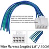 Micarun 8 Wires HVAC A/C Climate Control Panel Connector Wiring