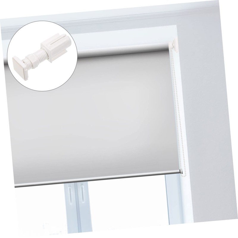 HOMSFOU 4pcs Window Blinds No Drilling Mount Brackets Easy Install