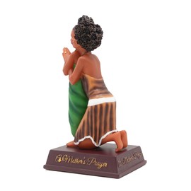 African American Expressions -Mother's Prayer Figurine (3.125" x 4" x 7.25") - FMP-01