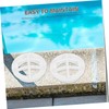 ABOOFAN Swimming Pool Wall Inlet Grating Replaceable Safety Strainer Grate