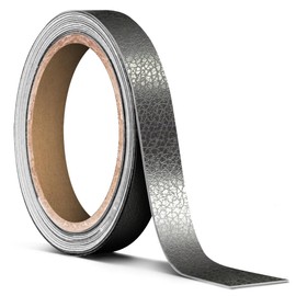 VViViD Black Soft Leather Automotive Air-Release Adhesive Vinyl Pinstripe Tape Roll (½ Inch x 20ft)