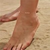 Bewenda Anklet for Women, 925 Sterling Silver Anklet with Infinity