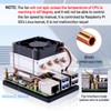GeeekPi Ice Tower Plus Cooler for Raspberry Pi 5, Pi