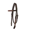 Tahoe Tack Basket Weave Leather Overlay Nylon Headstall, Breast Collar,