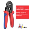 1200 Pieces Insulated Wire Terminals Kit, AWG23-7 Self-Adjustable Ratchet Wire