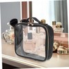 Ipetboom 4Pcs Clear Toiletry Bags Makeup Organizer with Zipper Portable