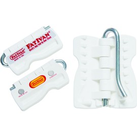 The Original Fat Ivan Fold Up Doorstop Wedge with Magnet (White)