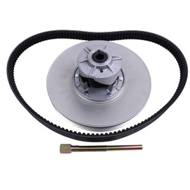 AIVWUMOT Transaxle Driven Sheave Secondary Clutch AM140967 AMT2707 With Belt RE28721 Puller JDG11200 Compatible with John Deere Gator 4x2 6x4 Gas Gator Utility Vehicles Riding Mower/Bunker Rake 1200A