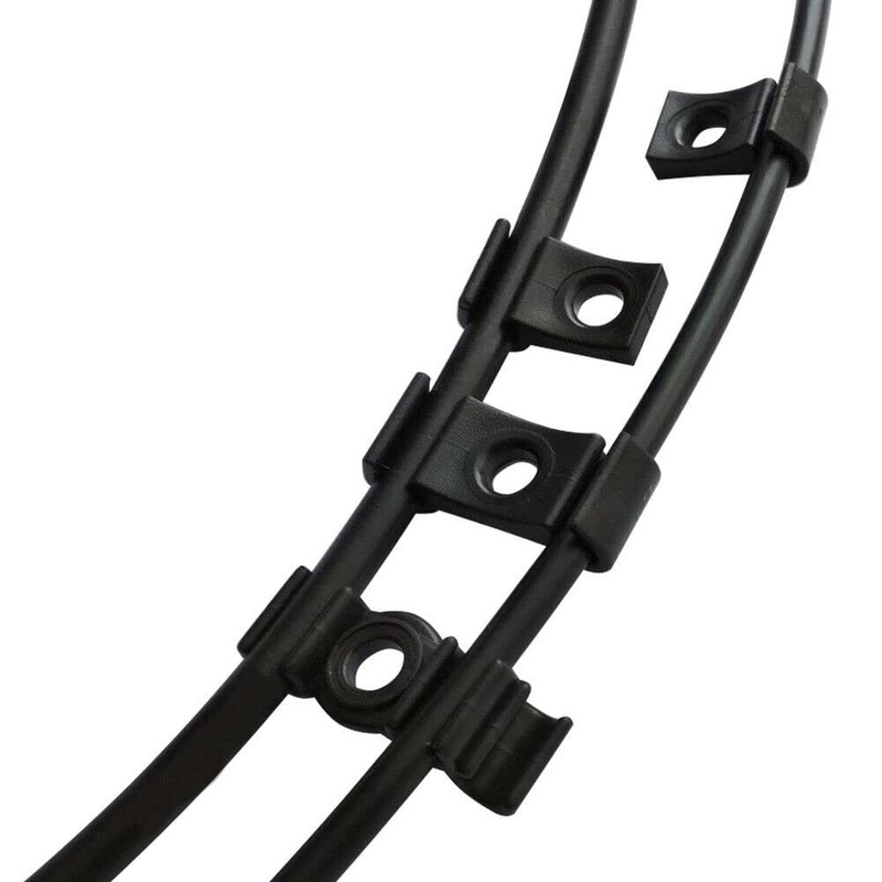 cyclingcolors Unisex_Adult Mounting Bracket, Black, Einzigartig